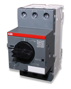 Protective motor switch MS116 4.0-6.3A